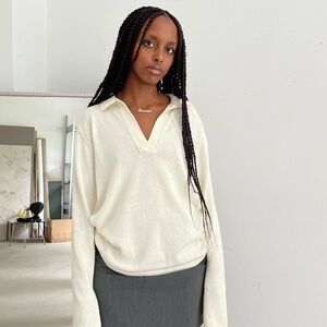 Djerf Avenue Getaway Top Cream S